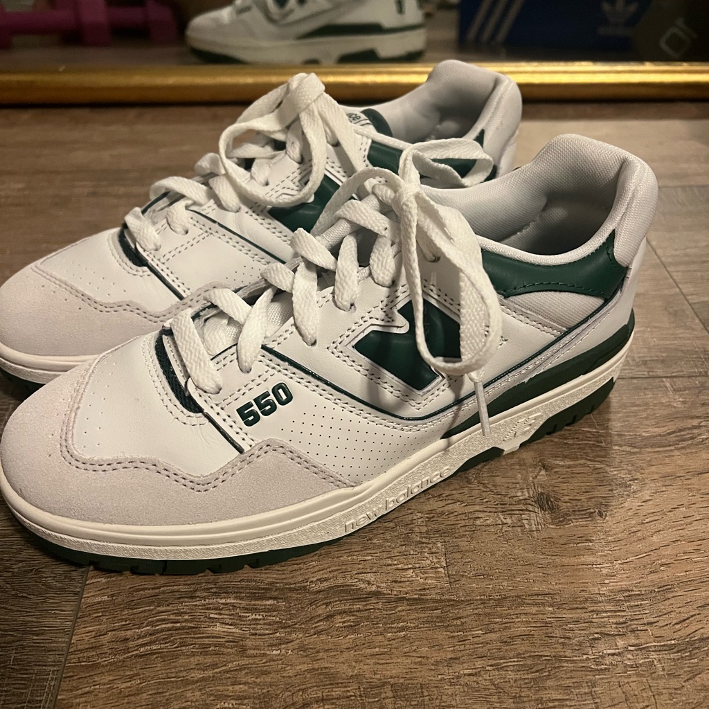 New Balance 550 White/ Green